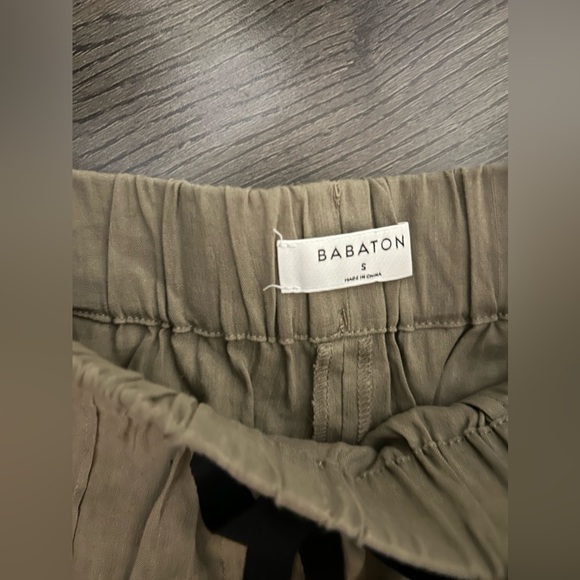 Aritzia Babaton Day Linen Errol Cropped Pants in Morel - Picture 4 of 4